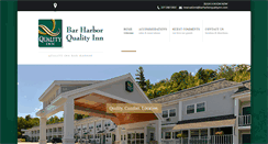 Desktop Screenshot of barharborqualityinn.com